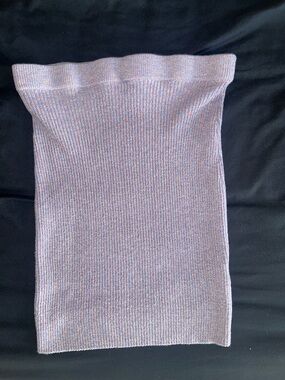 Superdown Lavender Multicolor Sparkle Ribbed Bodycon Skirt Women’s Medium